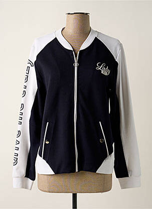 Veste casual poches bleu DELAHAYE femme