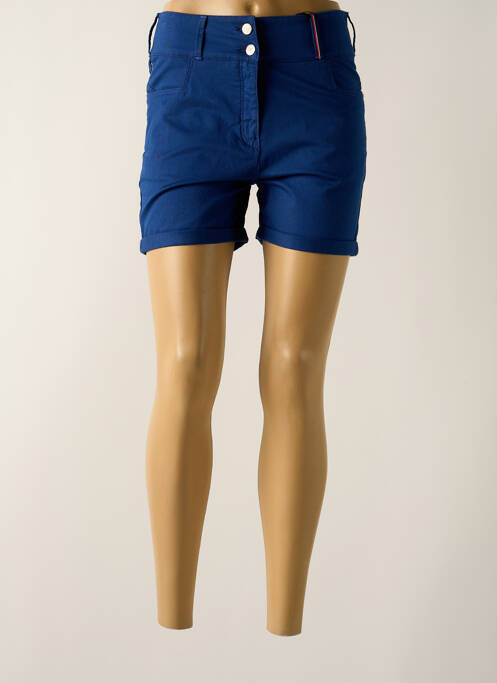 Short bleu DELAHAYE pour femme