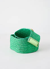 Ceinture vert VIMODA pour femme seconde vue