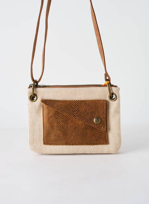 Sac marron LE VOYAGE EN PANIER pour femme