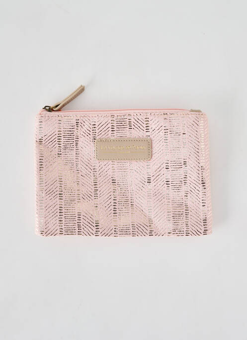 Trousse rose LE VOYAGE EN PANIER pour femme