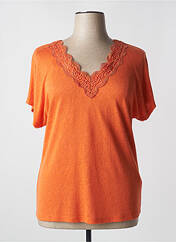 T-shirt orange CONCEPT K pour femme seconde vue