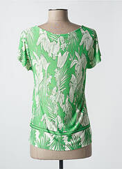 T-shirt vert AGATHE & LOUISE pour femme seconde vue