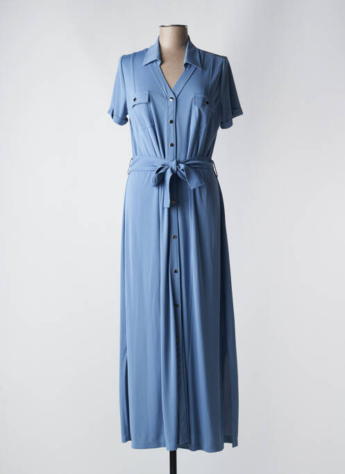 Robe longue bleu ANANKE pour femme