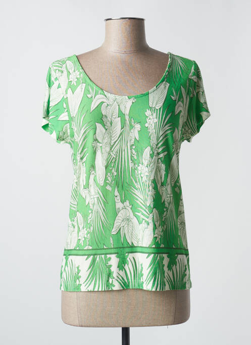 T-shirt vert AGATHE & LOUISE pour femme