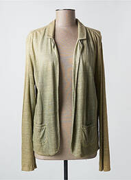 Veste casual col tailleur vert MPC (MA PETITE CAPSULE) femme