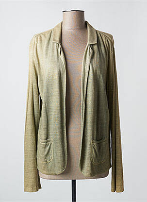 Veste casual col tailleur vert MPC (MA PETITE CAPSULE) femme
