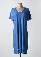 Robe mi-longue bleu FUEGO WOMAN pour femme seconde vue