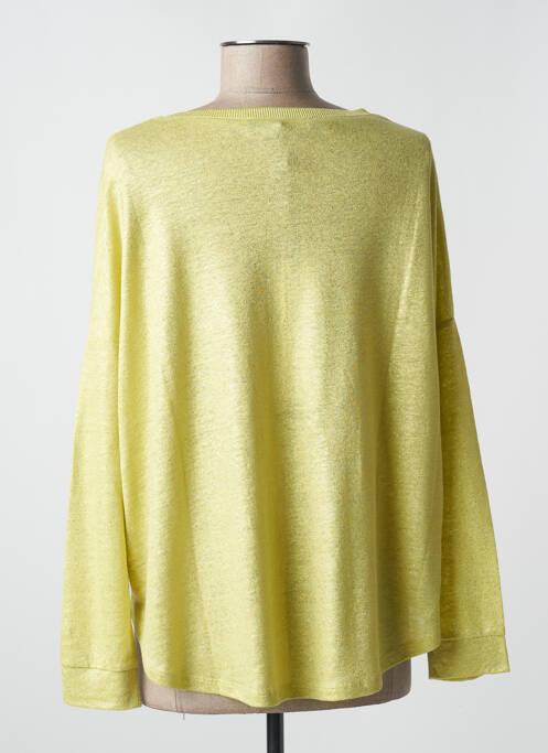 Veste casual col rond vert ANANKE femme