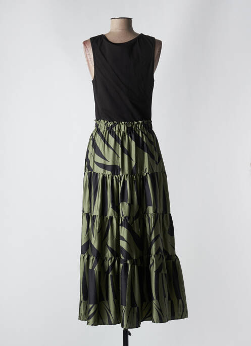 Robe longue vert LOLA CASADEMUNT pour femme