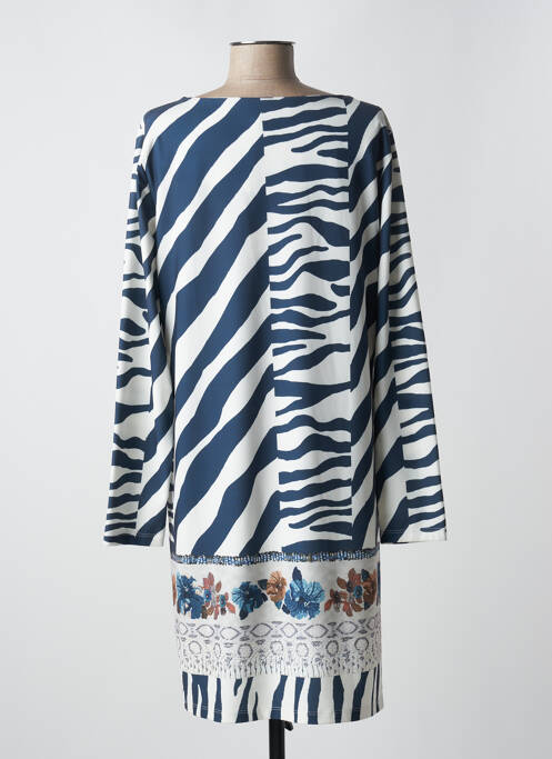 Robe mi-longue bleu FUEGO WOMAN pour femme