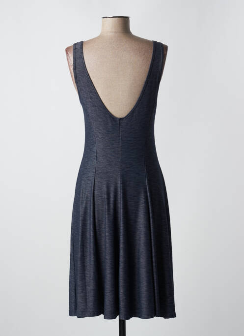 Robe mi-longue bleu NATURAL STB pour femme