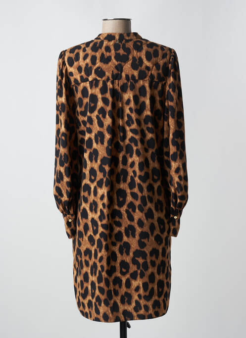 Robe mi-longue marron LOLA CASADEMUNT pour femme