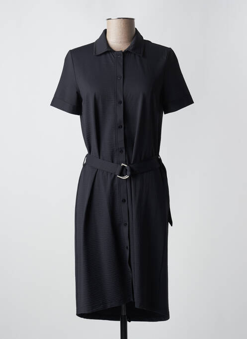 Robe mi-longue noir HBT pour femme