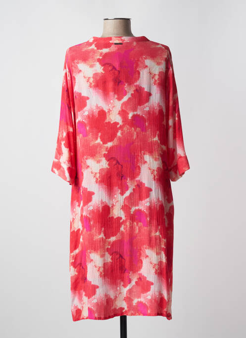 Robe mi-longue rose AGATHE & LOUISE pour femme