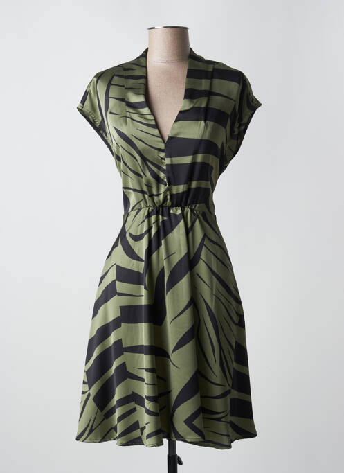 Robe mi-longue vert LOLA CASADEMUNT pour femme