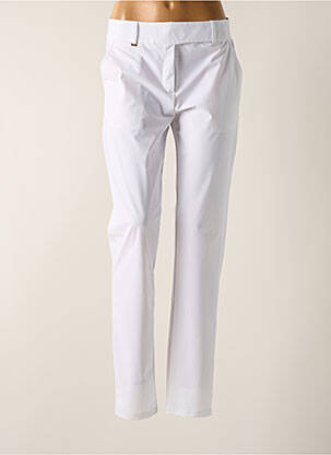 Pantalon chino taille basse taille basse blanc HBT femme