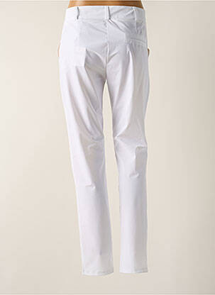 Pantalon chino taille basse taille basse blanc HBT femme