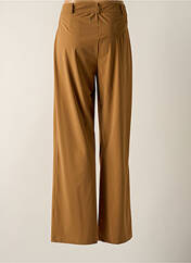 Pantalon large marron HBT pour femme seconde vue