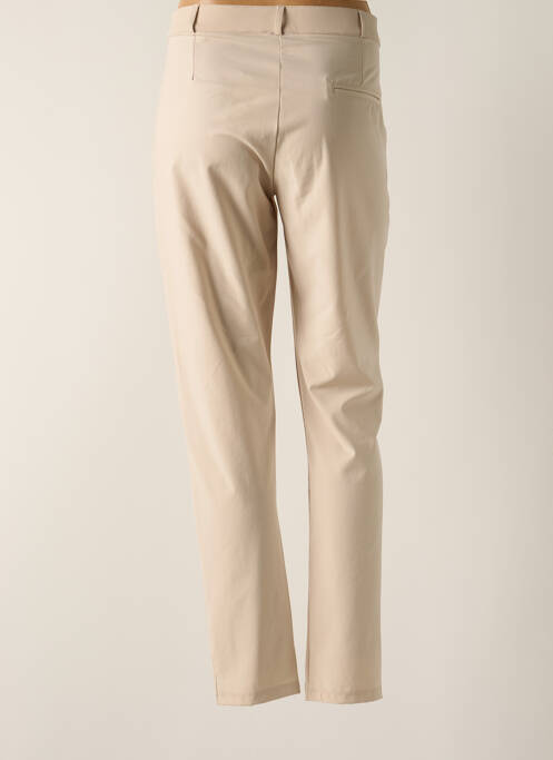 Pantalon chino beige HBT femme