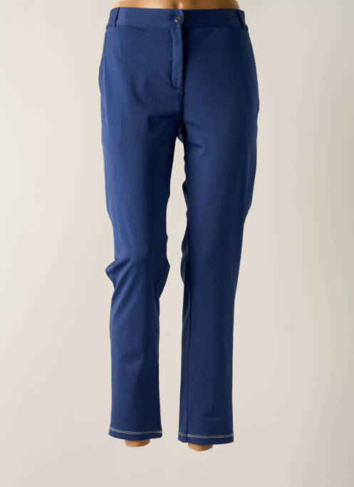 Pantalon chino bleu HBT pour femme