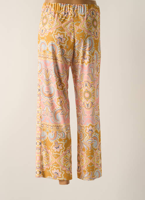 Pantalon large jaune FUEGO WOMAN pour femme