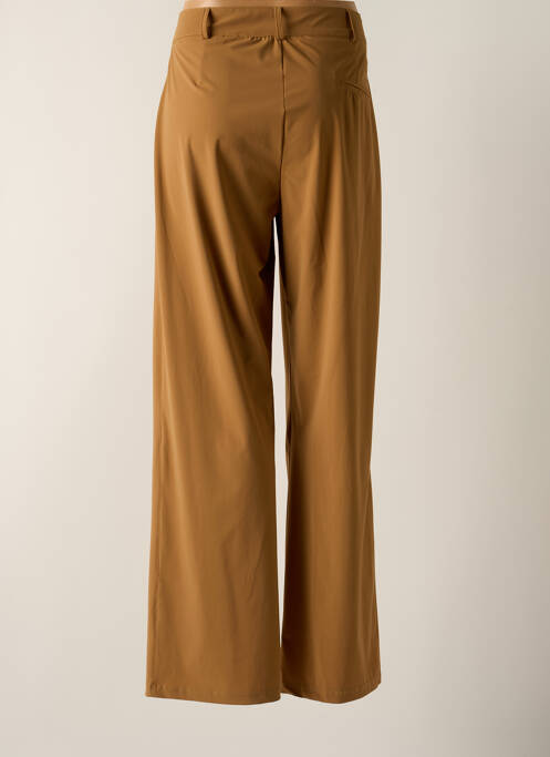 Pantalon large marron HBT pour femme