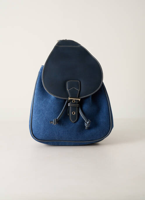 Sac à dos bleu DUOLYNX pour femme