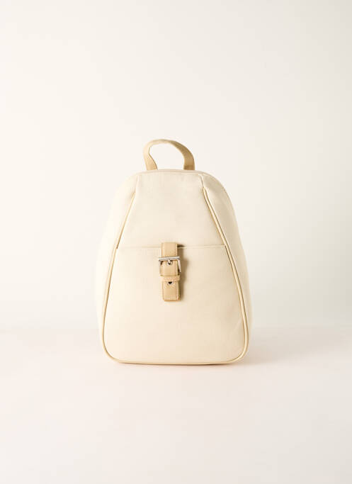 Sac à dos beige DUOLYNX pour femme