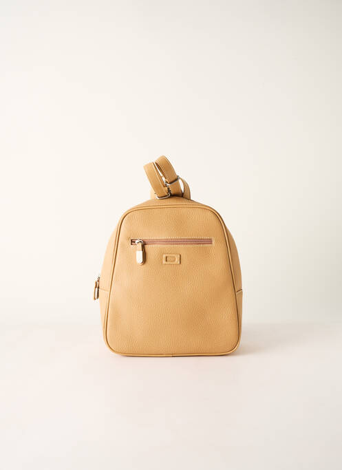 Sac à dos beige DUOLYNX pour femme