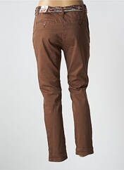 Pantalon chino marron ONADO pour femme seconde vue