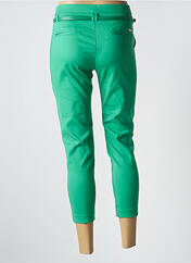 Pantalon chino vert CHIC & JEUNE pour femme seconde vue