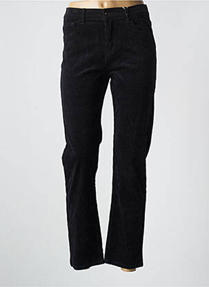 Pantalon droit noir ONADO pour femme