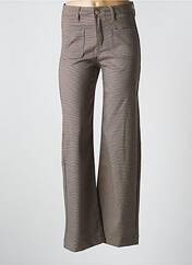 Pantalon flare marron ONADO pour femme seconde vue