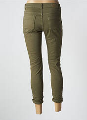 Pantalon slim vert PLACE DU JOUR pour femme seconde vue