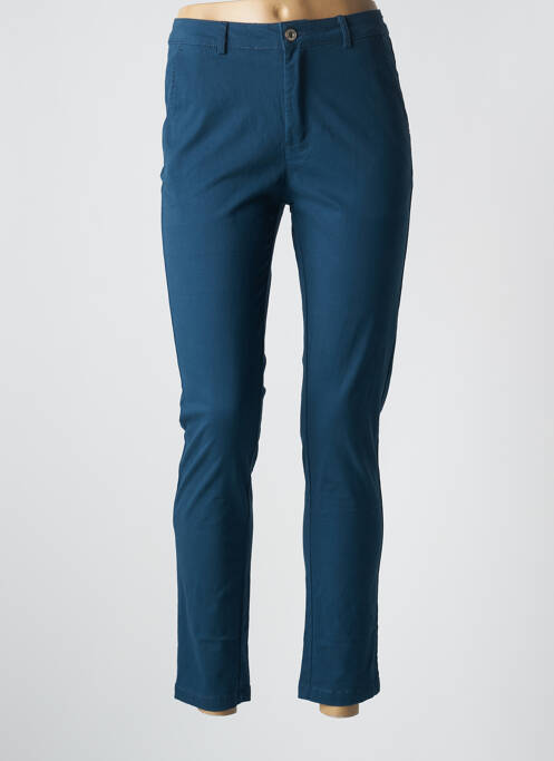 Pantalon chino bleu SARAH JOHN pour femme