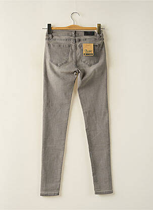 Jeans skinny taille normale taille normale gris TOXIK3 femme