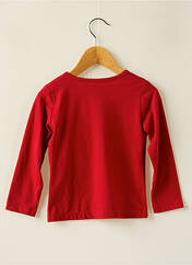 T-shirt rouge KNOT SO BAD pour fille seconde vue