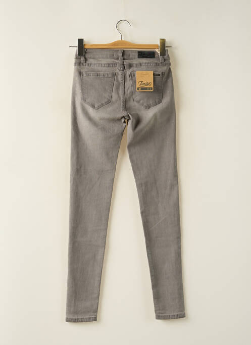 Jeans skinny gris TOXIK3 pour femme