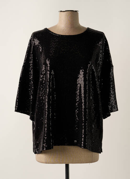 Top noir APRIL VINTAGE pour femme