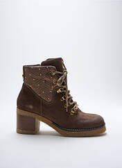 Bottines/Boots marron MLV pour femme seconde vue