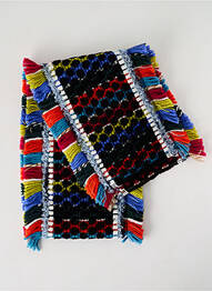 Echarpe maille grosse maille noir JOSÉLISE femme