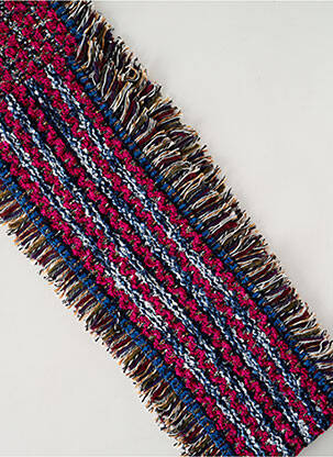 Echarpe maille grosse maille rose JOSÉLISE femme