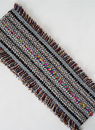 Echarpe maille grosse maille gris JOSÉLISE femme