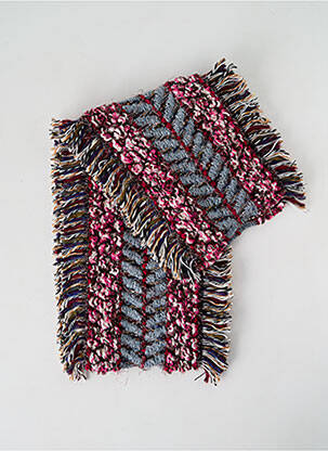 Echarpe maille grosse maille gris JOSÉLISE femme