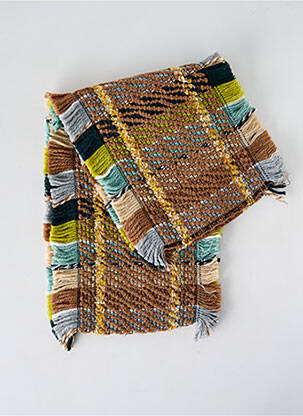 Echarpe maille grosse maille marron JOSÉLISE femme