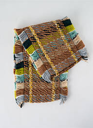 Echarpe maille grosse maille marron JOSÉLISE femme