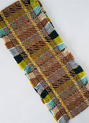 Echarpe maille grosse maille marron JOSÉLISE femme