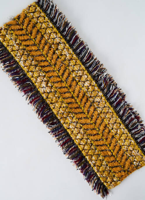 Echarpe jaune JOSÉLISE pour femme