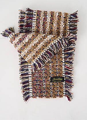 Echarpe imprimé fantaisie marron JOSÉLISE femme